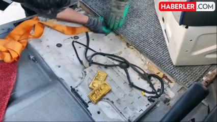 Van'da kilolarca kaçak altın ele geçirildi! Piyasa değeri 215 milyon TL