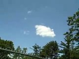 Making a cloud grow larger by psychic ESP Telekinesis Power