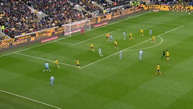 GOAL Ellis Simms Wolves 2-2 Coventry City Quarter-final Emirates FA Cup 2023-24