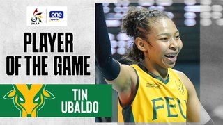 UAAP Player of the Game Highlights: Tin Ubaldo orchestrates FEU charge vs Ateneo