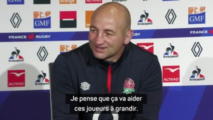 Angleterre - Borthwick : "Ça va aider ces joueurs à grandir"