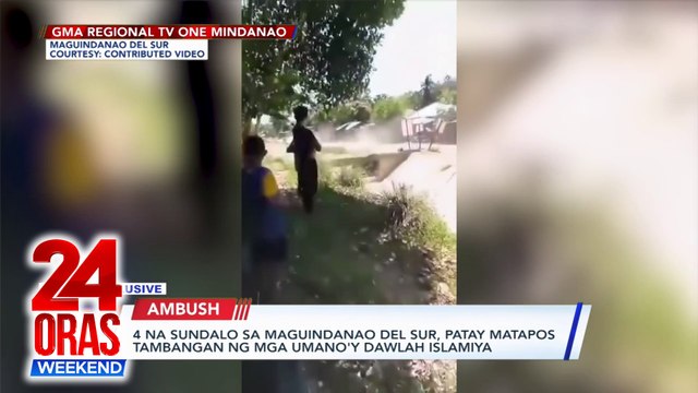 4 na sundalo tinambangan, Mga pasyalan para sa Semana Santa, at iba pang mga balita | 24 Oras Weekend