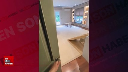 Yasemin Şefkatli çocuklarının odasını gezdirdi