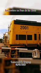Locomotora en Paso de los Toros, Tacuarembó, Uruguay (08/07/2023)