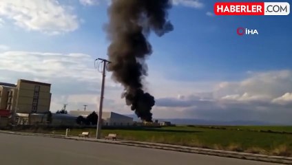 Lastik yangını çevre kirliliğine neden oldu