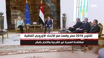 ⭕ جهود مصر على الصعيد الدولي لمكافحة الهجرة غير الشرعية