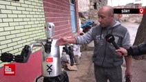 Siirtli mucit yapay zekalı robot asker yaptı