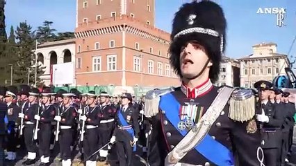 Festa dell'Unita' d'Italia, Mattarella depone una corona al Milite Ignoto