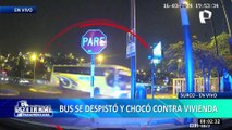 Al menos 40 pasajeros se salvan de milagro tras choque de bus interprovincial en Surco