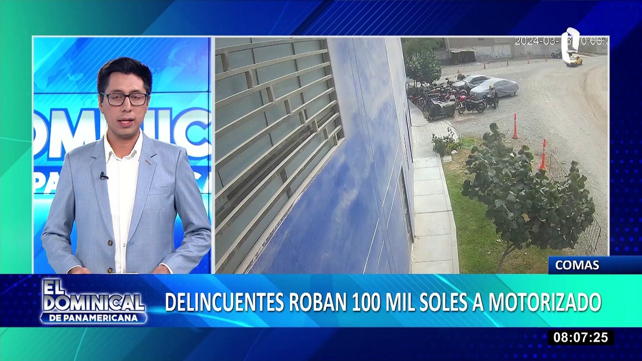 Motorizado retira 100 mil soles del banco y delincuentes lo asaltan en un local en Comas