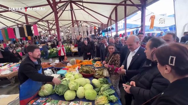 Saadet Partisi adayı Aydın'dan esnaf ziyareti