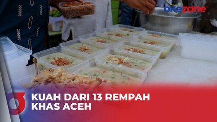 Kanji Rumbi Menu Berbuka Puasa Khas Aceh yang Diburu Warga pada Ramadan