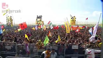 Bakırhan Newroz alanından seslendi: Kürt sorununun çözüm anahtarı İmralı’dadır