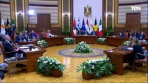 رئيسة وزراء إيطاليا: هذا يوم تاريخي في العلاقات بين الاتحاد الأوروبي ومصر نشهد خلاله ترفيع العلاقات
