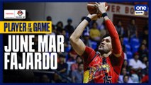 PBA Player of the Game Highlights: June Mar Fajardo comes through with double-double in San Miguel's win over TNT