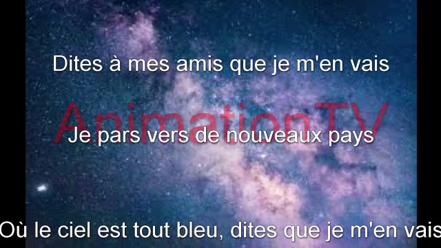 Je m'en vais-FRERE DES OURS KARAOKE