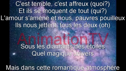 L'amour brille sous les étoiles-ROI LION KARAOKE