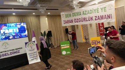 Akdeniz Belediyesi Eş Başkan adayları projelerini tanıttı: 'Dem Parti her yurttaşımızın ortak değerinin toplamıdır'