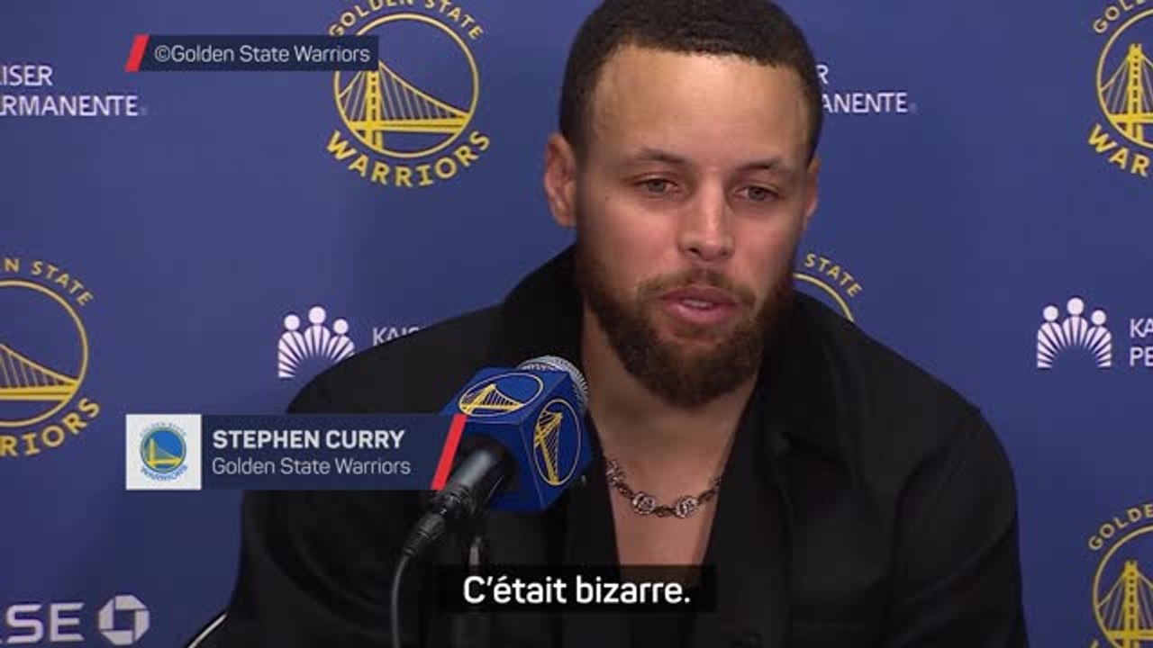 Warriors - Curry sur l'étrange fin de match face aux Lakers : "Je n'ai jamais vu ça en 15 ans"