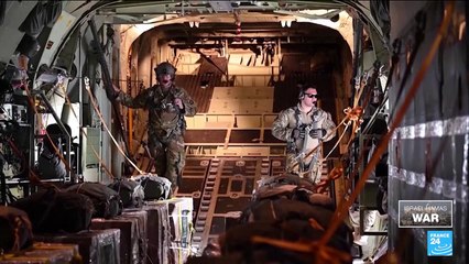 Germany air drops aid into Gaza, calls for more deliveries