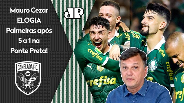 HÁ MANEIRAS e MANEIRAS de se VENCER TIMES FRACOS! O Palmeiras PROVOU que... Mauro Cezar ELOGIA 5x1