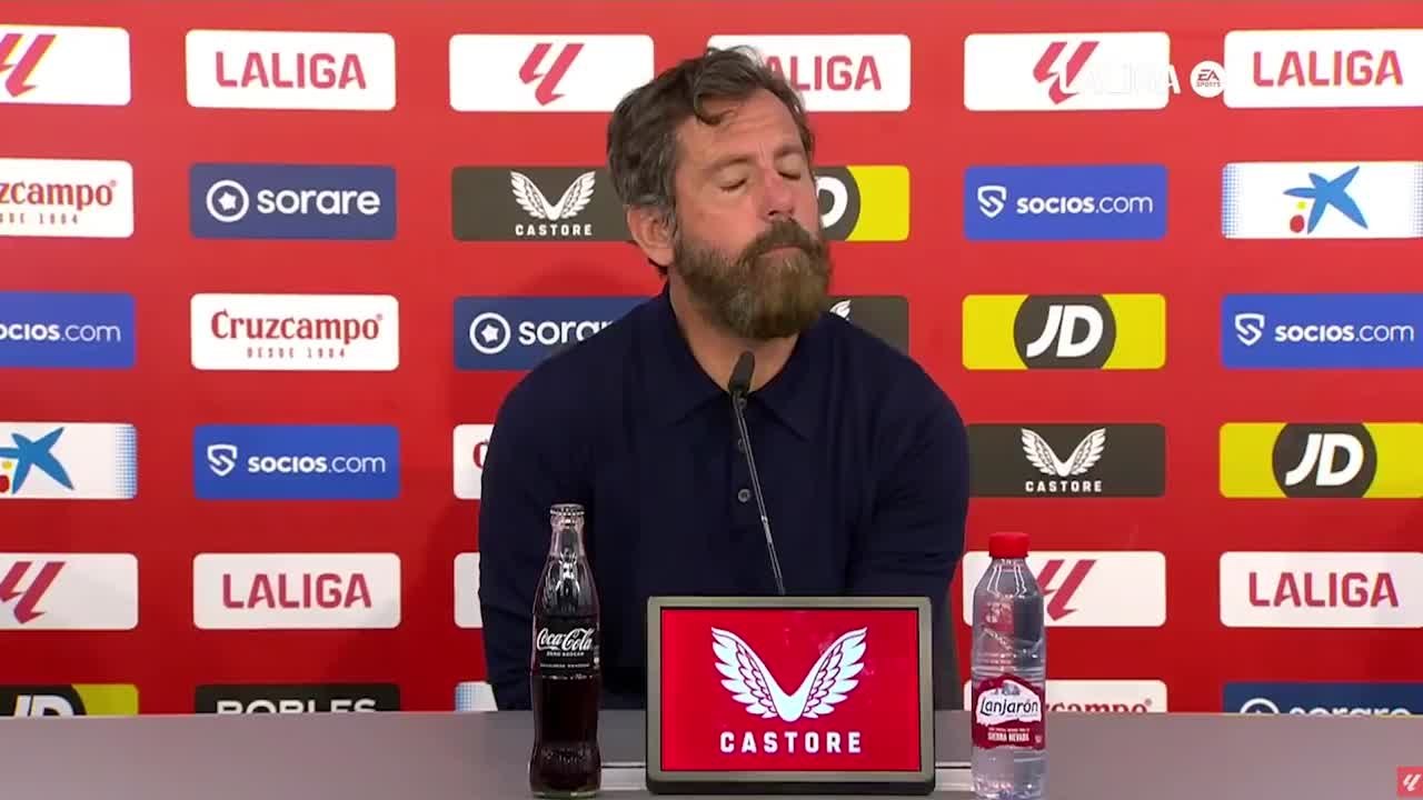 Quique: “¿En Nesyri? No puedo permitir que unos se sientan distintos a otros”