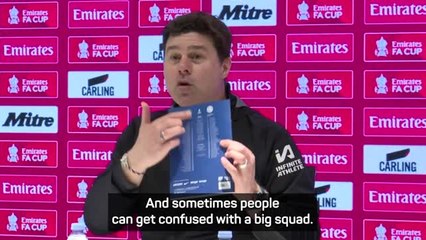 Pochettino brings out match programme to prove injury record