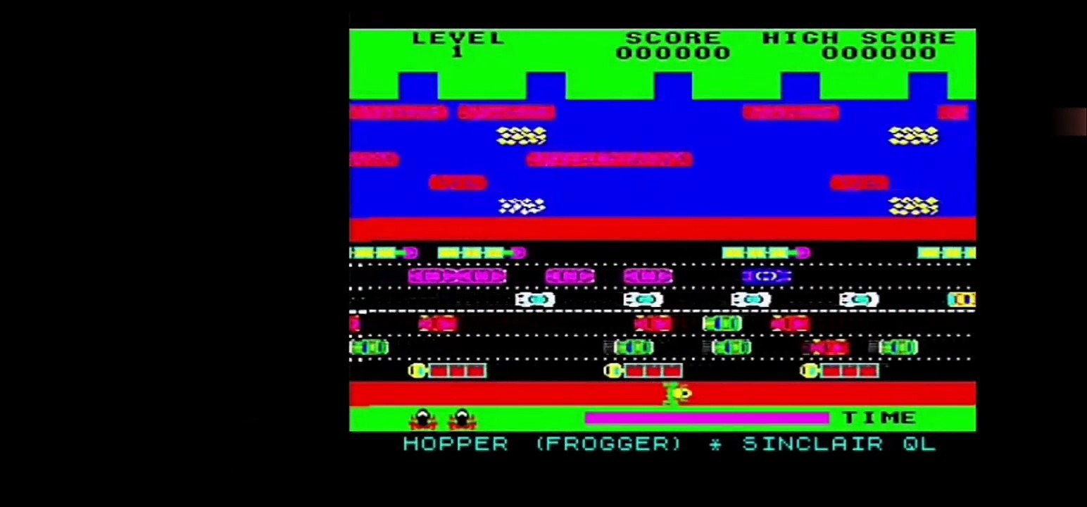 Hopper (Frogger) - Sinclair QR