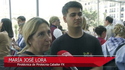 La 'mascletà' de Caballer FX hace vibrar la plaza con un diseño "elegante" e "innovador"