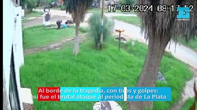 Así fue el violento robo a un periodista platense en Los Hornos