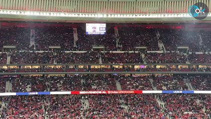 Joao Félix se llevó una espectacular pitada en el Metropolitano cuando sonó su nombre en megafonía