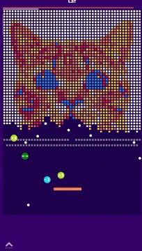 Brickgame reversed - cute cat brickmania reversed #geometrydash #games #viral #pixelart #shorts (720p)