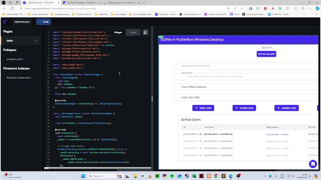 Como usar linha de comando e gerar executável no windows com FlutterFlow