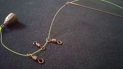 how to tie 3 hook on fishing line ‼️bottom fishing rigs