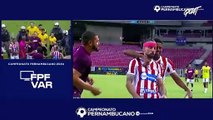 Paulo Sérgio repete gesto obsceno, é expulso e não enfrenta Sport no 1º jogo da final do Pernambucano