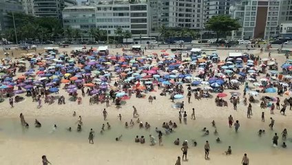 Onda de calor no Rio de Janeiro, sensação térmica bate 62,3ºC