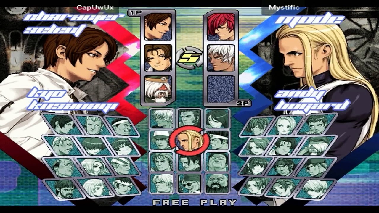The King of Fighters Neowave - CapUwUx vs Mystific