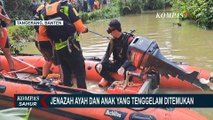Usai 3 Hari Pencarian, Jenazah Ayah dan Anak yang Tenggelam Ditemukan