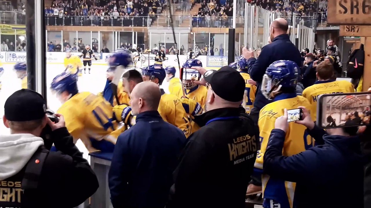 Leeds Knights - NIHL National league title celebrations