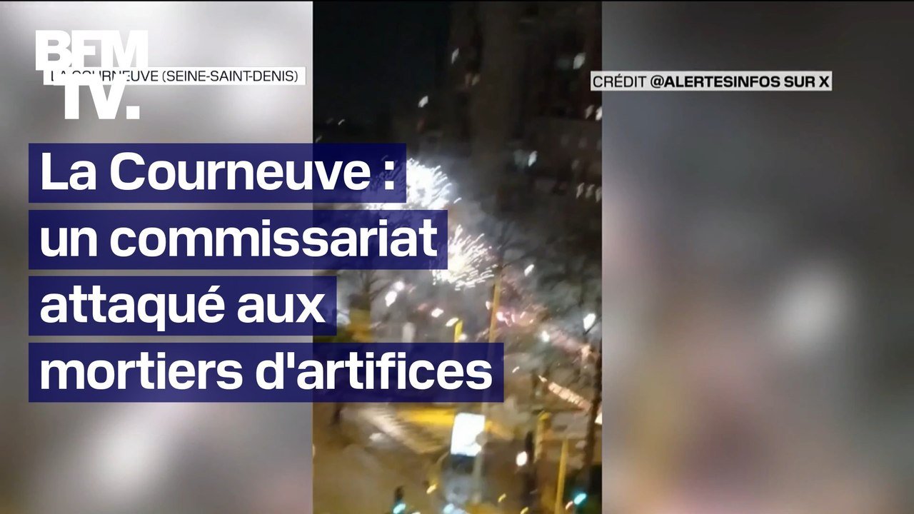 Seine-Saint-Denis: le commissariat de La Courneuve visé par des tirs de mortiers d'artifice