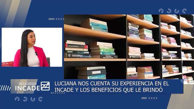 INCADE Luciana Aquino nos cuenta cuáles son sus expectativas estando próxima a culminar sus estudios en Recursos Humanos