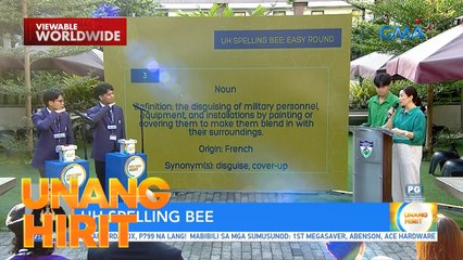 UH Spelling Bee sa Las Piñas City | Unang Hirit