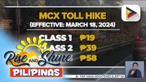 Toll hike sa Muntinlupa-Cavite Expressway, epektibo simula ngayong araw