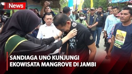 Apresiasi Pengembangan Wisata Mangrove di Jambi, Ini Kata Menparekraf Sandiaga Uno