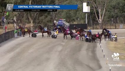 Kyvalley Heist wins the 2024 Central Victorian Trotters Championship Final