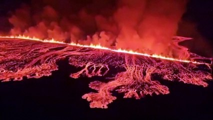 Iceland lava flows slow after another eruption