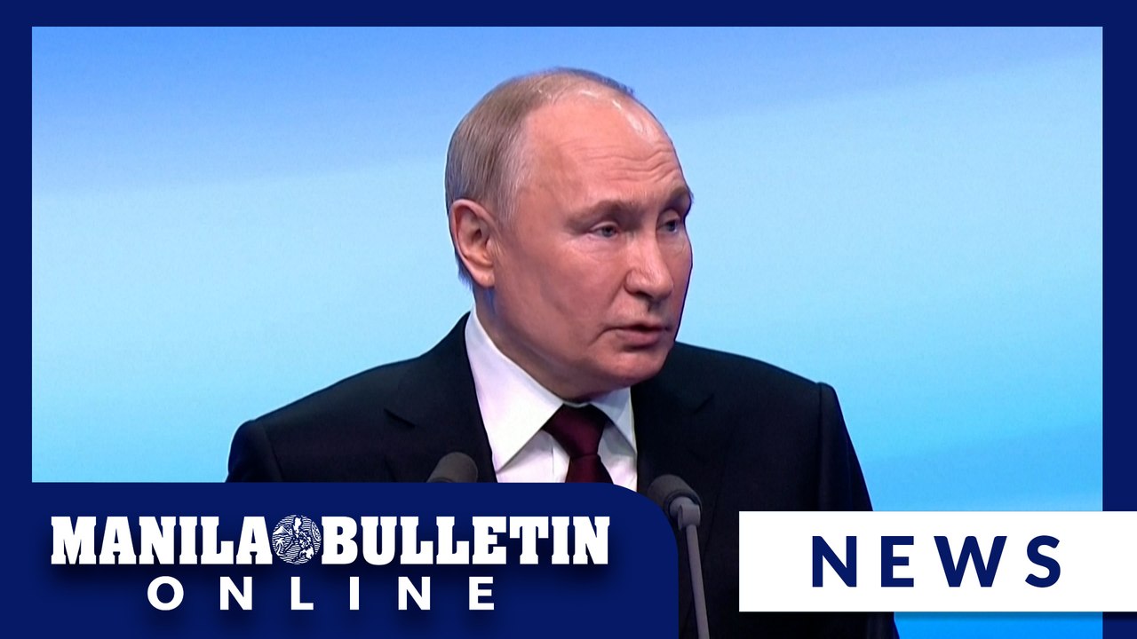 Putin vows Russia cannot be held back in victory speech