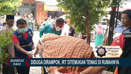 Diduga Jadi Korban Perampokan, IRT Ditemukan Tewas di Rumahnya