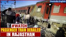 Train Derails in Rajasthan: Four Coaches Of Superfast Express Off-Track Near Ajmer| Oneindia