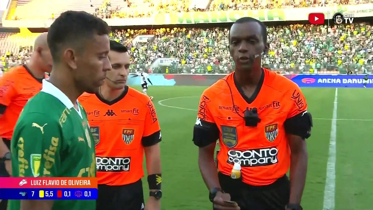 Palmeiras x Ponte Preta (Campeonato Paulista 2024 Quartas de Final) 1° tempo